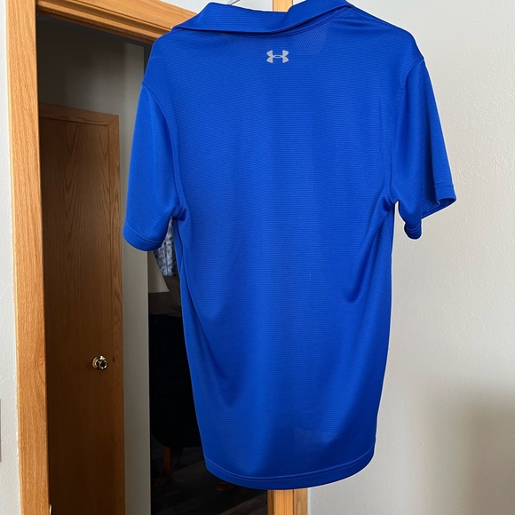 Small Under Armour Blue Polo - Picture 2 of 4